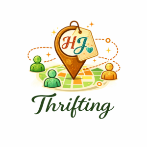 Happy Just Thrifting Logo